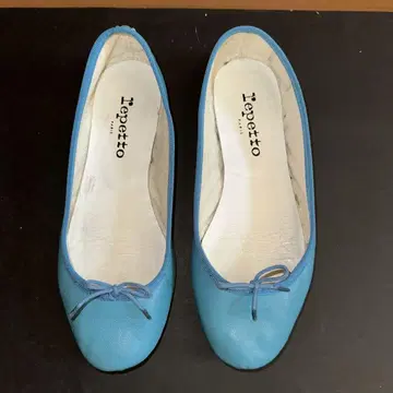 레페토 발레 슈즈 베리 블루