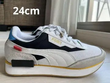 PUMA 스니커즈 화이트 블랙