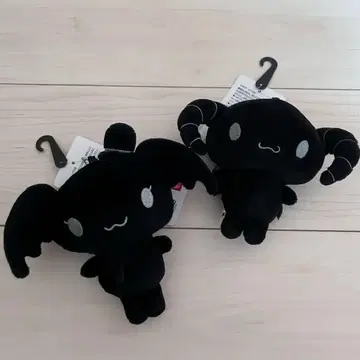 새상품 로로마닉 마스코트 참 봉제 인형 아베일 블랙