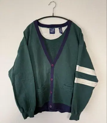 올드 GAP 90s~00s 맨투맨 가디건