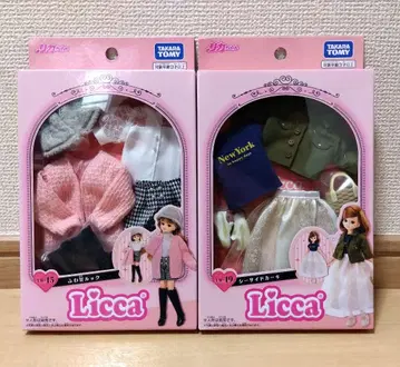 [미개봉 새상품] 리카짱 2종 세트 포와아마 룩, 시사이드 카키