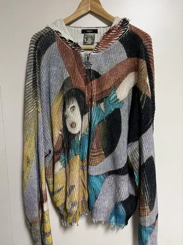 DropDead x JUNJIITO Knit Hoodie XXL