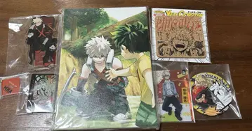 바쿠고 카츠키 세트 아트 보트 캔뱃지 등