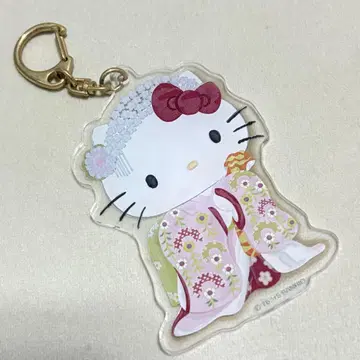 산리오 키티 아크릴 키링