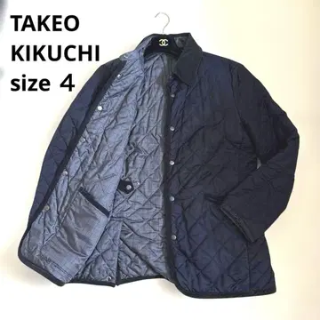 TAKEO KIKUCHI / 네이비 퀼팅 자켓 / XL