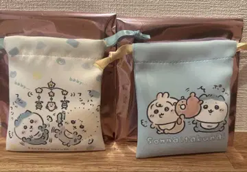 치이카와 베이비 미니 복조리 하치와레 랏코 토끼 2개 세트