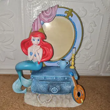 초레어 레어 빈티지 아리엘 소품함 포함 사진 프레임