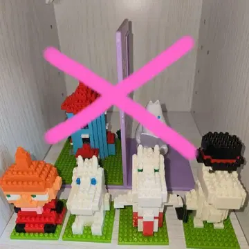 무민 나노 블록 세트