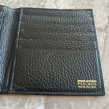 BROOKS BROTHERS 접이식 지갑 블랙