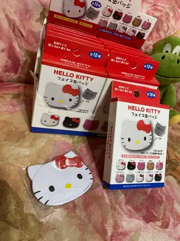 kittyo, +:. .* +. 헬로키티 전 메탈 핀 배지