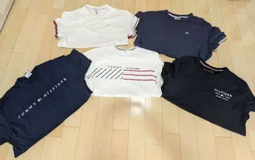 TOMMY HILFIGER T셔츠 5장 세트