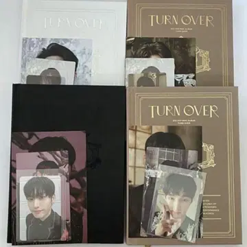 TURN OVER 앨범 3형태+9ver