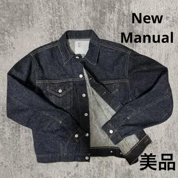 [ 새상품급 ] New Manual ( 뉴매뉴얼 ) 데님 자켓 #019
