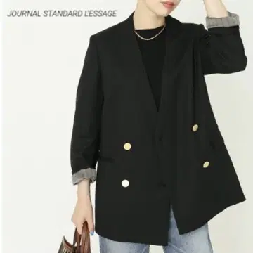 JOURNAL STANDARD 노카라 킨 버튼 자켓