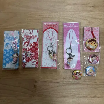 페코짱 키링 스트랩 캔뱃지