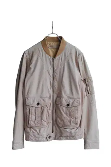 2012 NEIL BARRETT 가죽 플라이트 자켓