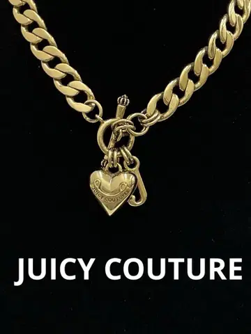 40.895 [ 목걸이 ] JUICY COUTURE 빈티지 앤티크