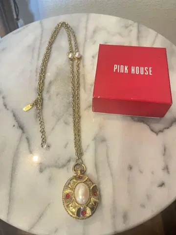 PINK HOUSE 골드 펜던트 목걸이