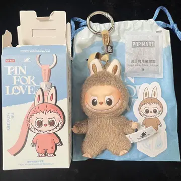 정품 [ & ] 라부부 Labubu 알파벳