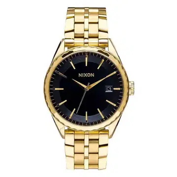NIXON 골드 아날로그 손목시계