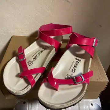birknstock 핑크 파테톤 샌들 25cm