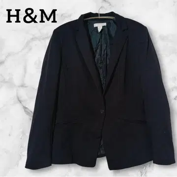새상품급 H&M 블랙 테일러드 자켓 EUR 42