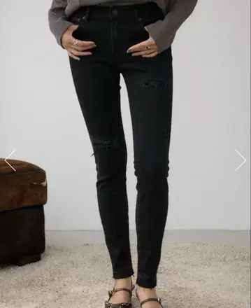 AZUL DENIM 리페어 스키니 데님