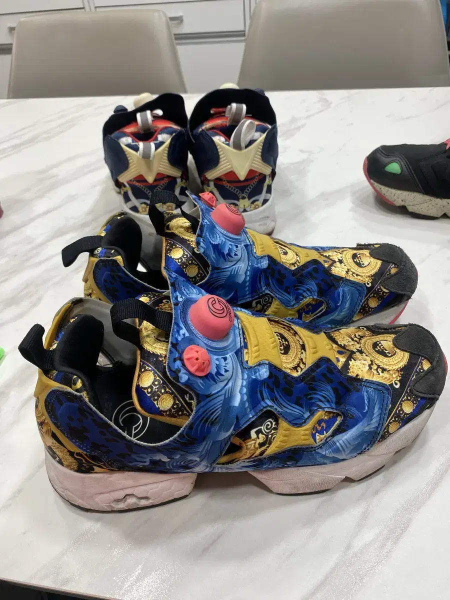 Versace Reebok Fury Sneakers