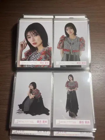 후지요시 카린 4th ARENA TOUR 2024 라이브 의상 브로마이드