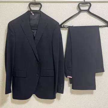 REDA ACTIVE 네이비 수트 자켓 팬츠 세트