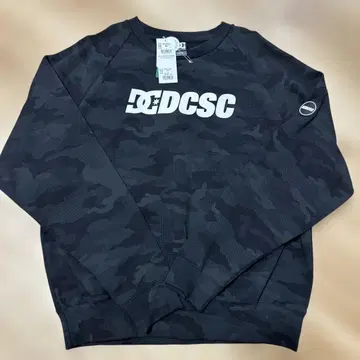 미사용 새상품 DC 블랙 카모 트레이닝복 L