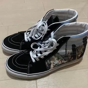 VANS x MOCA SK8-HI 27cm 블랙 콜라보 모델