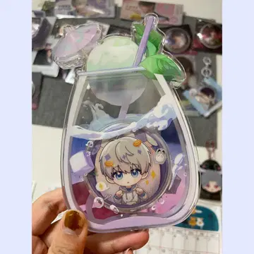 세이야 캔뱃지 아크릴 프레임 자석 포함 로제트 덕질