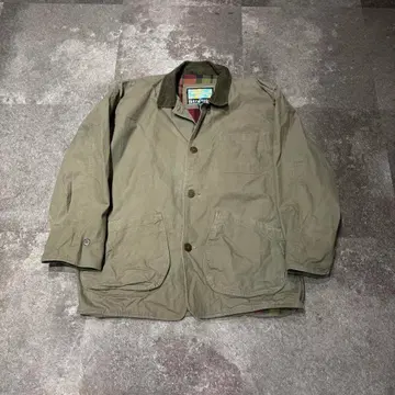 Stratojac 코듀로이 옷깃 헌팅 자켓 L 사이즈 안감 체크