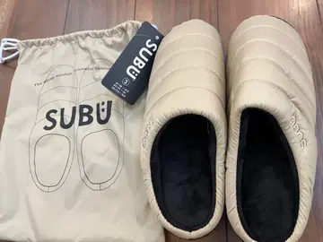 SUBU 샌들 베이지 28-29.5cm 남성용