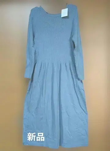 새상품, 긴팔 니트 원피스