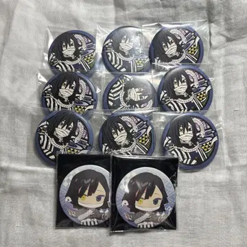 귀멸의 칼날 캔뱃지 이구로 오바나이