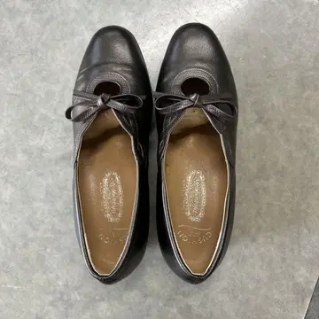 리본 포함 오픈토 펌프스 23cm 일본제
