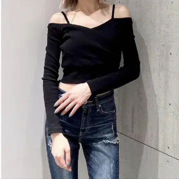 GYDA 카슈쿨 디자인 오프숄더 탑