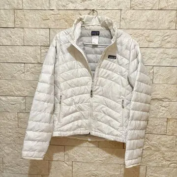 Patagonia 화이트 다운 자켓