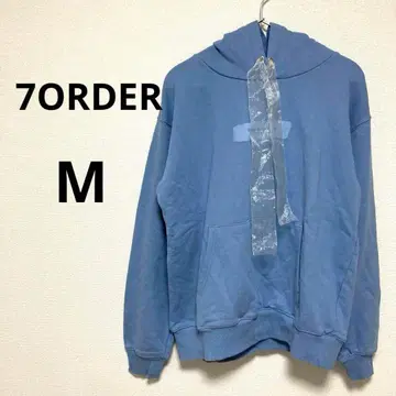7ORDER 후드티 트레이닝복 라이브 투어 굿즈 면 스카이블루 M