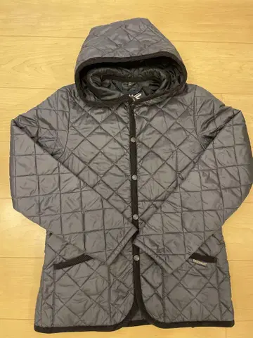 LAVENHAM 그레이 퀼팅 자켓 38