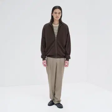 SUPER HIGH GAUGE SWEAT ZIP BLOUSON