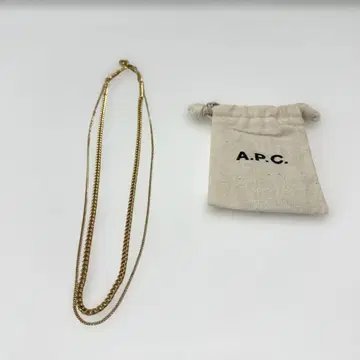 A.P.C. 이중 목걸이