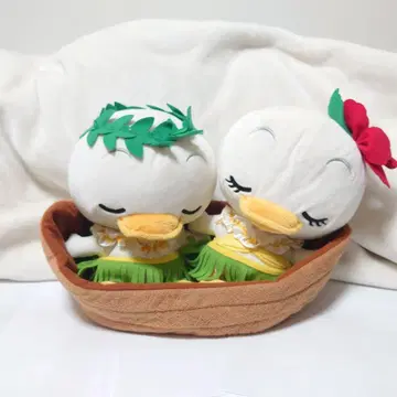 도날드 데이지 봉제 인형 하와이안