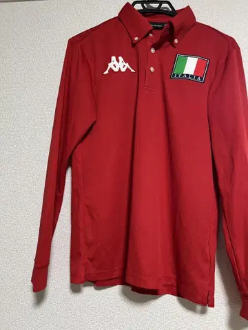Kappa 빨간색 셔츠 M 사이즈 ITALIA