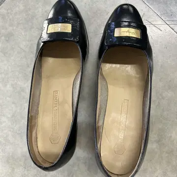 Ferragamo 블랙 오픈토 펌프스