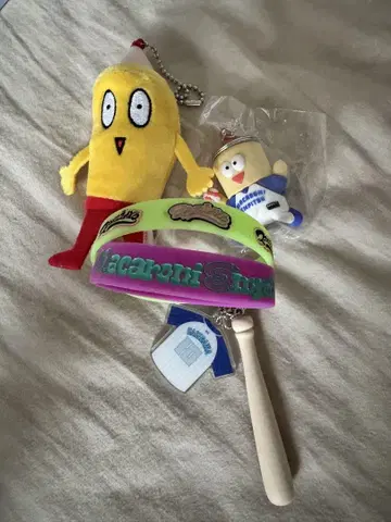 마카로니 연필 봉제 인형 세트