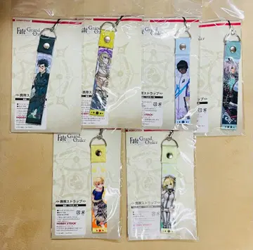 Fate/Grand Order 핸드폰 스트랩 6종 [ B세트 ] 새상품