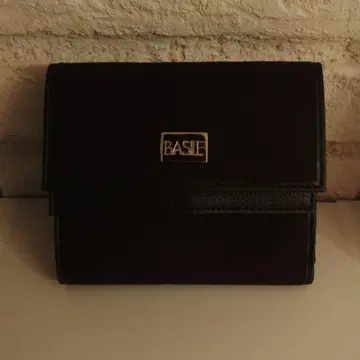 BASILE 접이식 지갑 블랙